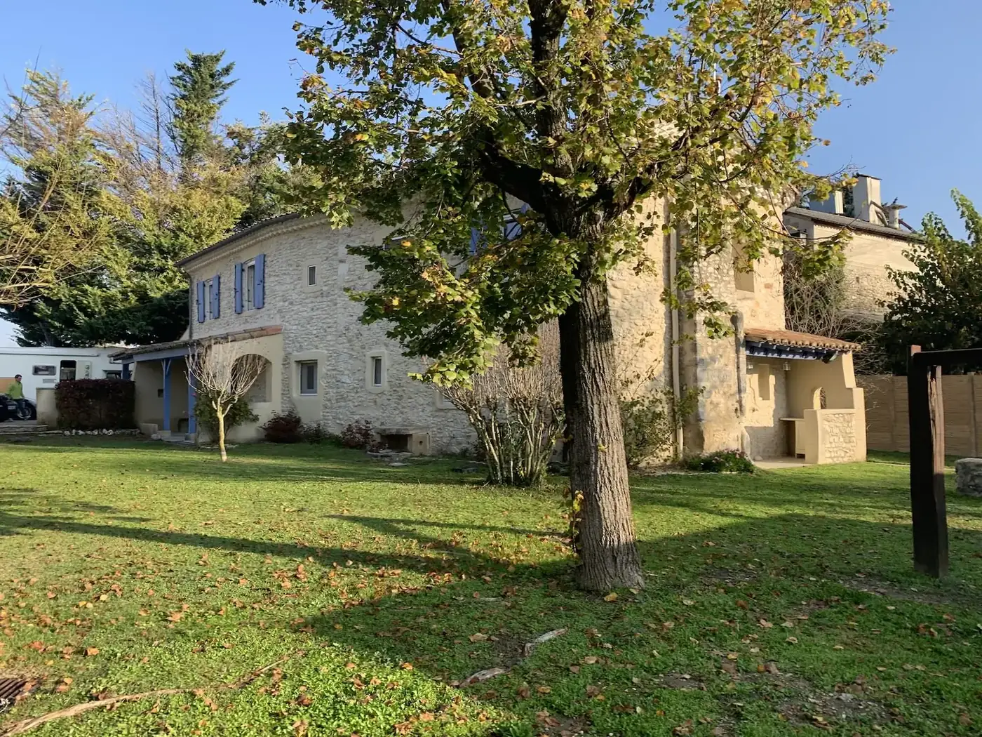 Vue extérieure du Mas
